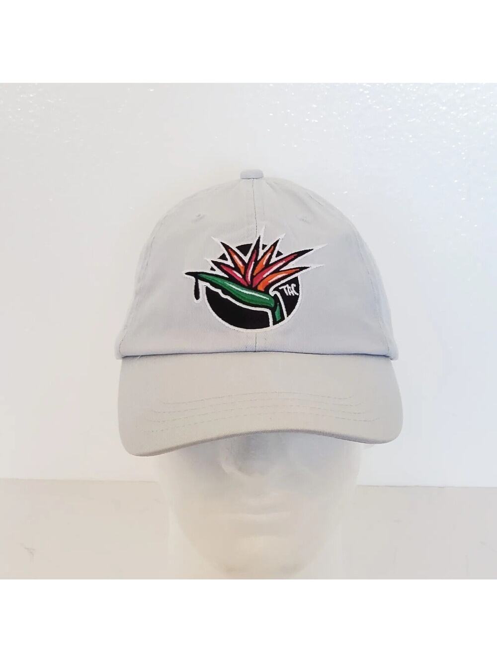TAC Bird Of Paradise Baseball Cap Hat Mens Womens OS Blue Adjustable Strapback